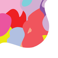 Fototapeta premium Aesthetic and beautiful abstract colorful wallpaper background for your design, vektor, illustrator