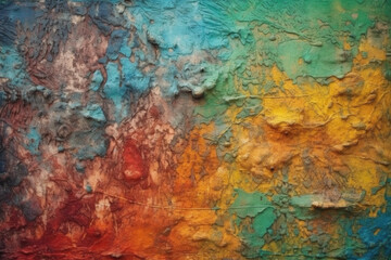 Abstract Grunge Decorative Stucco Wall