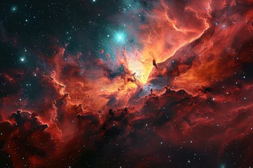Foto op Aluminium cosmic nebula © Aliaksei