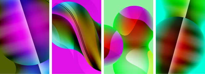 Abstract colors. Abstract backgrounds for wallpaper, business card, cover, poster, banner, brochure, header, website