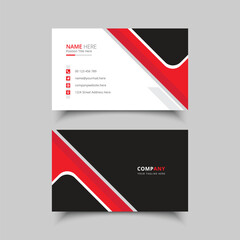 clean business card template
