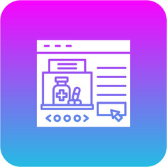 Online pharmacy Icon