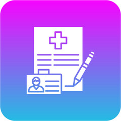 Obraz premium Registration Icon