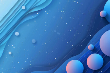 Blue geometric pattern gradient abstract background image