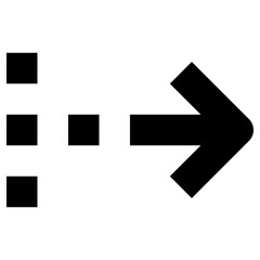 arrow icon, simple vector design
