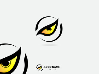  Animale eye logo design. Eagle eye vector. Icon. Vision care. Bird eye vector. Business. Eye. Premium. Colorful template. Eagle and eye care. Business logo.