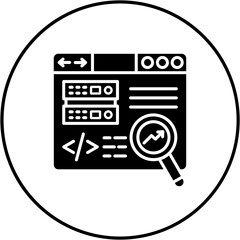 Web analysis Icon