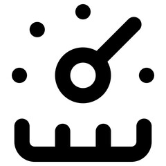 bandwidth icon, simple vector design