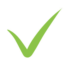 Green check mark icon