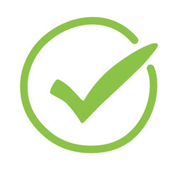 Green check mark icon