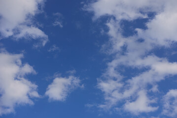 青空と白い雲