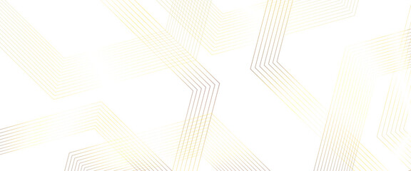 Vector white Transparent background with diagonal golden lines and white elegant background design.