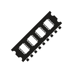 Fototapeta premium ram icon vector