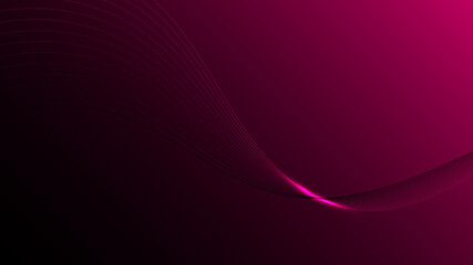 Abstract lines elements with glowing light effect on background.