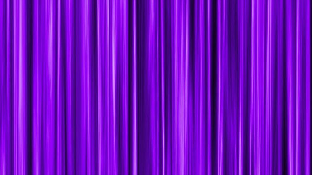 Purple Curtain Wave. Purple Fabric Wave. Seamless Loop