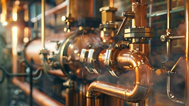 copper pipes for modern heating systems