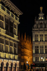 Naklejka premium building in the night