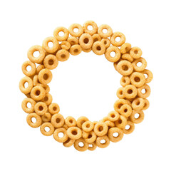 Obraz premium Cheerios cereal corn rings