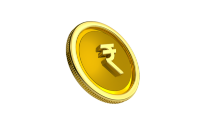 GOLD COIN INDIAN RUPEE.Gold rupee coins. Indian money, stacked golden coins. Rupee cash, currency isolated on white background vector icons. Money gold currency, cash wealth golden rupee illustration
