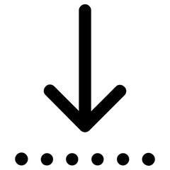 download icon, simple vector design