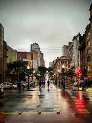 Fototapeta premium street at night