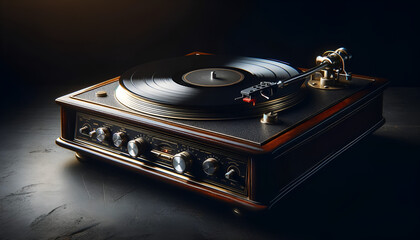 a turntable
