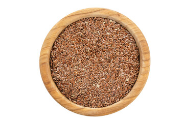 buckwheat in a plate on a white background