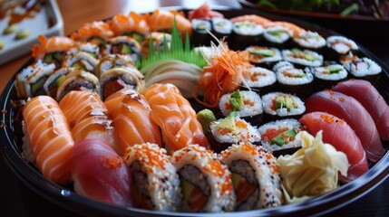 Antioxidant-rich sushi meals