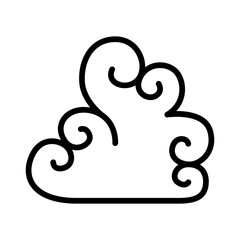 Fototapeta premium Cloud icon
