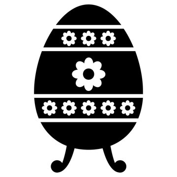 faberge egg icon, simple vector design
