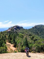 Obraz premium hiking in the mountains