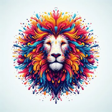 Isolated Colorful Animal on a Clear PNG Canvas, Generative AI