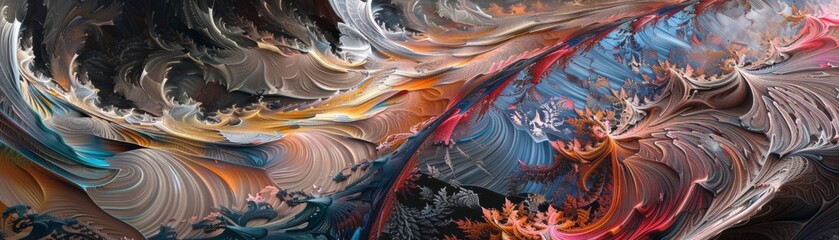 Quantum mechanics unfold in an abstract tapestry