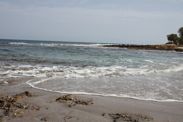 flacher Strand