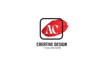 AC watercolor brush logo