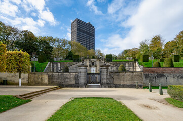 Fototapeta premium Parc de l'abbaye de La Cambre à Bruxelles