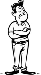 Vectorized Masculinity Unleashed Detailed Portrayals
