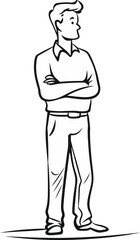 Exploring Masculine Strength Dynamic Vector Depictions of Men