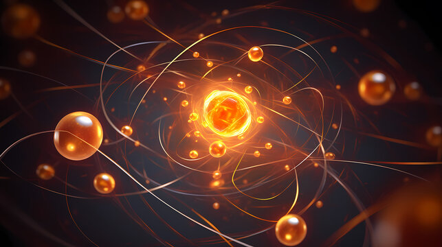 Atomic nucleus background