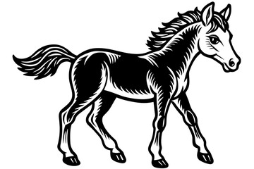 horss-had-vector-illustration
