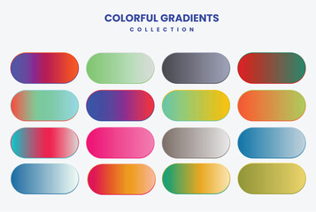 Fototapeta premium Colorful Gradient Collection
