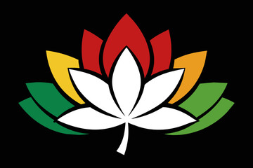 color  Maple Lotus Icon 