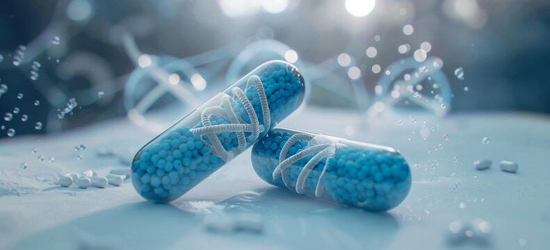 Biotech Capsules with DNA Sequence Representation