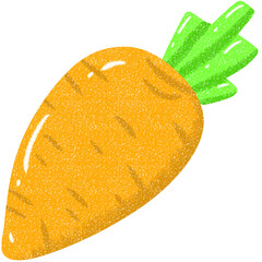 orange and green leaf