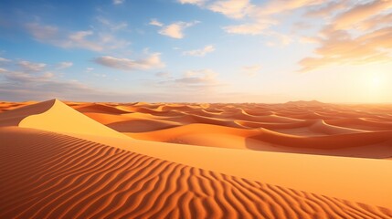 Golden Sands of the Sahara Desert