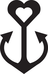 Anchor Glyph Icon