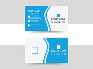 creative modern name card and business card.