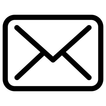 Mail Icon, Simple Vector Design