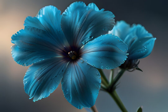 Blue flover 