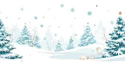 Beautiful Christmas background for desktop 